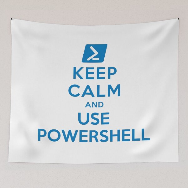 Item preview, Keep Calm and Use Powershell designed and sold by christopper.