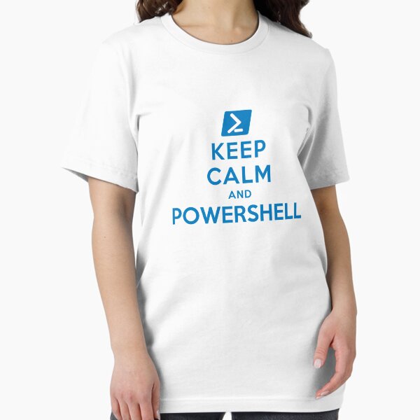 Artikel-Vorschau von Bleib ruhig und Powershell, designt und verkauft von christopper.