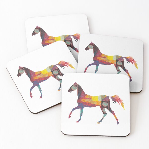 Item preview, Abstract art horse designed and sold by PaintedKoala.