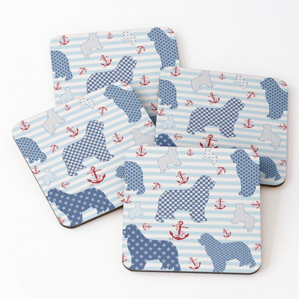 Item preview, Nautical Newfie Pattern designed and sold by Christine Mullis.