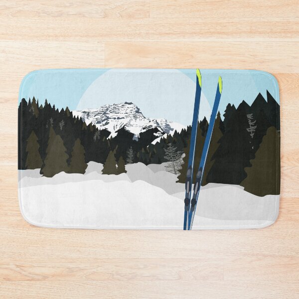 Item preview, Skiing in Kananaskis Country designed and sold by Lindsey McDonald.