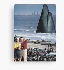 ' Open Jaws' Canvas Print