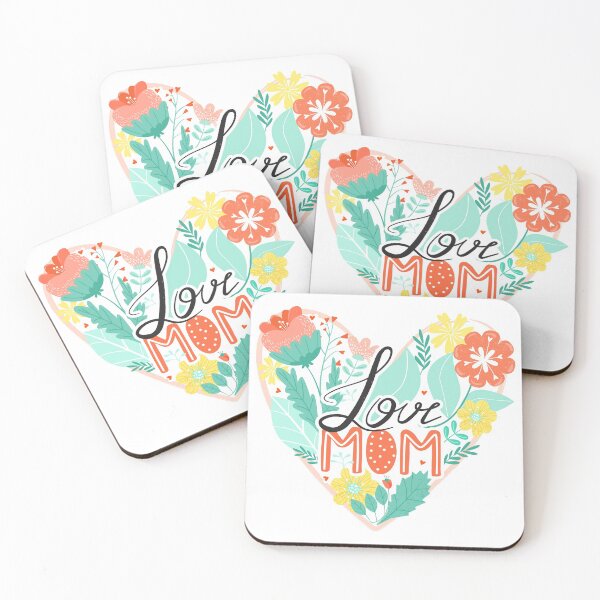 Item preview, Lettering Love Mom designed and sold by TheBetterDsgn.