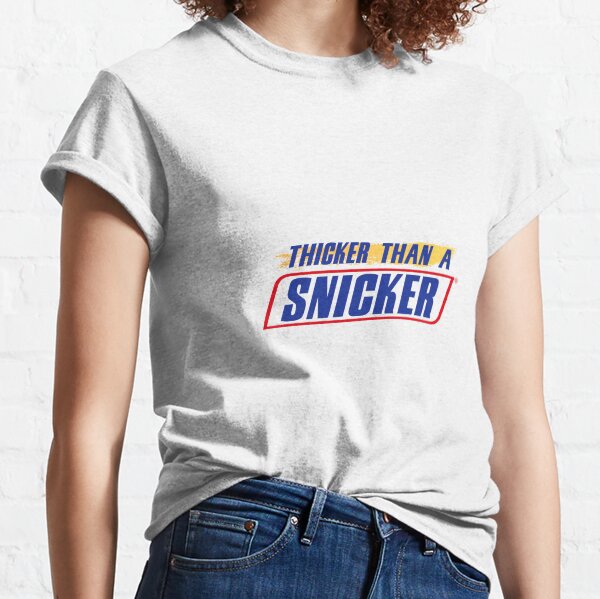 thicker than a snicker dog shirt