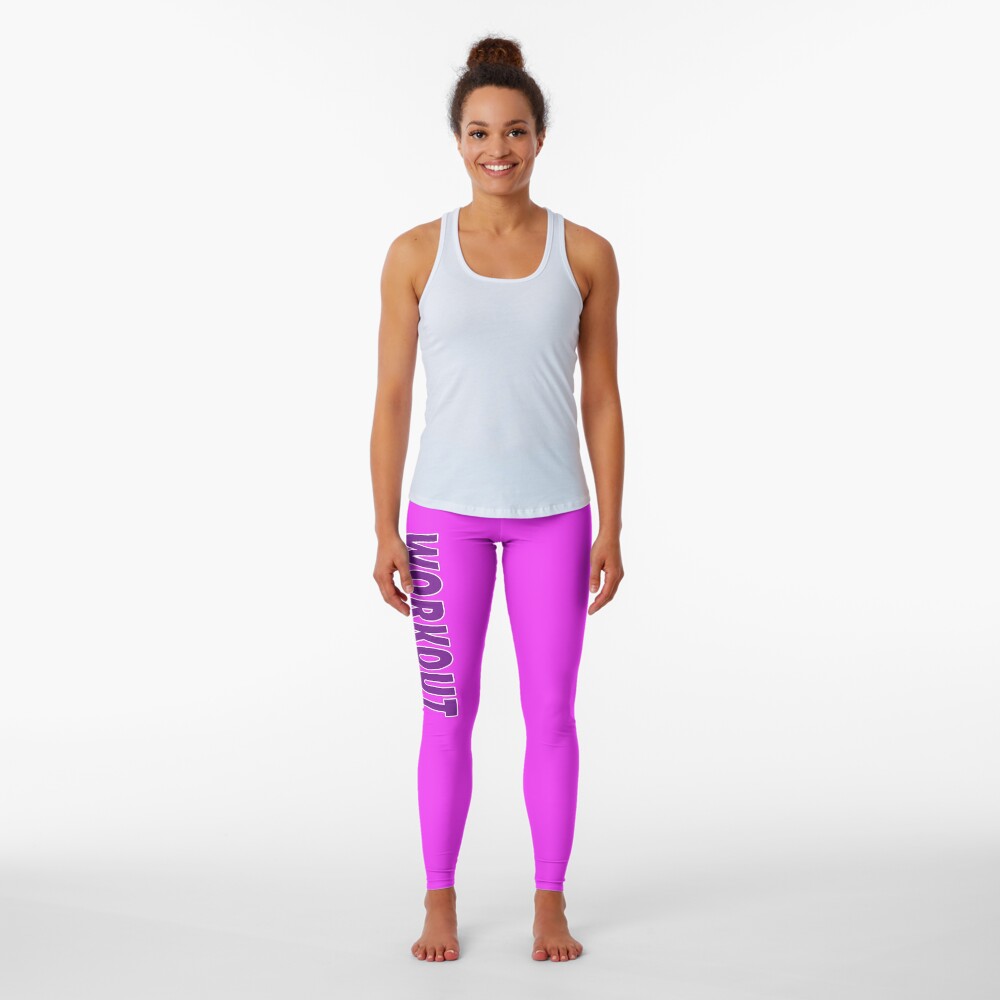 hot pink workout clothes