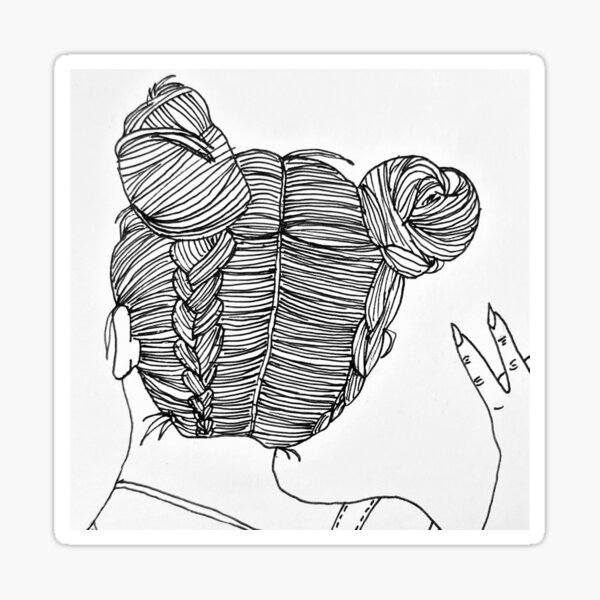 Cute Girl Hairstyles Gifts Merchandise Redbubble - blonde space buns roblox