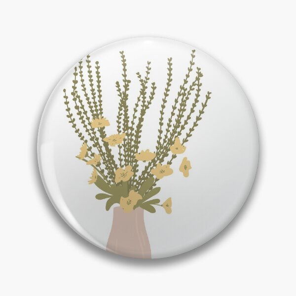 Item preview, Flowers in Pink Vase designed and sold by wordaesthetic.