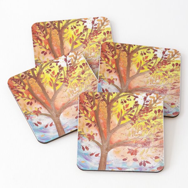 Item preview, Fall leaves Windy Day designed and sold by Oregon333.