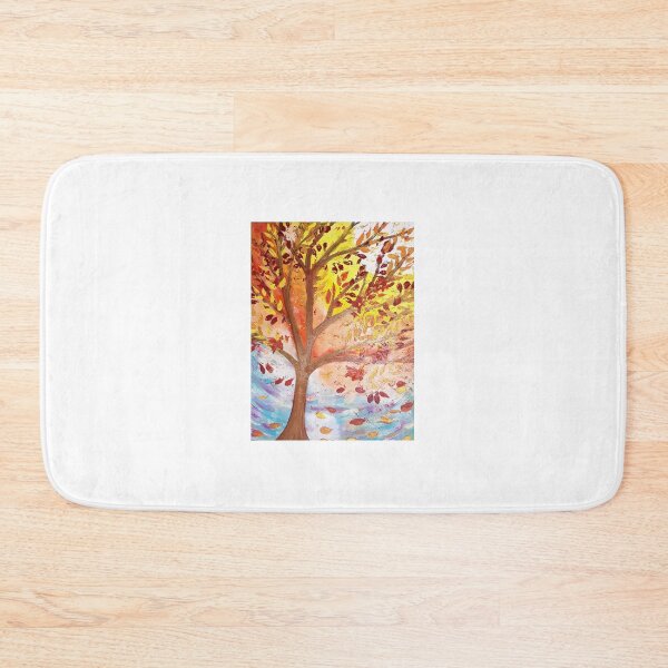 Item preview, Fall leaves Windy Day designed and sold by Oregon333.