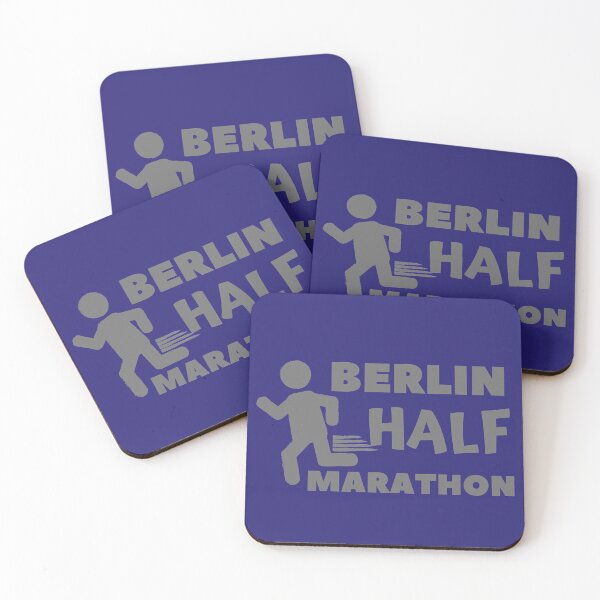 Item preview, Berlin Half Marathon - 5K, 10k, Full, Half Marathoner Gift, Runner's Gift, Running Gift,  Blue, White designed and sold by RaceRunnerz-.
