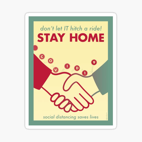 Don’t Let IT Hitch A Ride Sticker