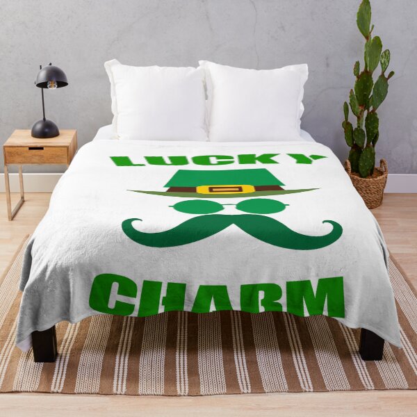 Item preview, Lucky Charm T-Shirt, St Patricks Day Shirt, Irish Shirt, Ireland, Funny Tee, Green Ragland T-Shirt, Baseball Sleeve T Shirt designed and sold by Noui Barka.