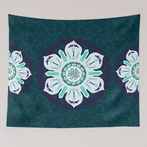 Item preview, Rock Climbing Mandala designed and sold by Lindsey McDonald.