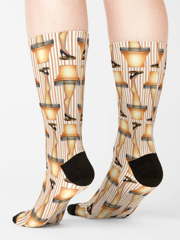 Alternate view of FRAGILE Leg Lamp from A Christmas Story Socks