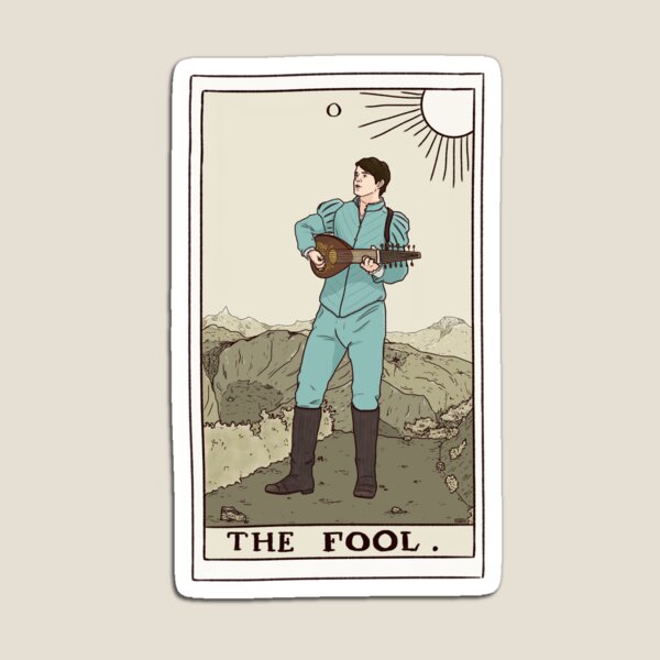 Vista previa del artículo con la obra «Jaskier, el tarot tonto», diseñado y vendido por JT Taylor.
