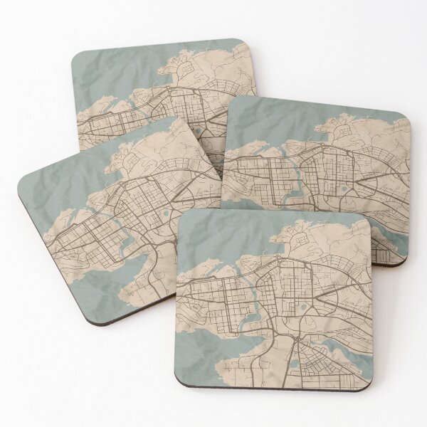 Item preview, Tampere Sepia Map designed and sold by CPTVDesign.