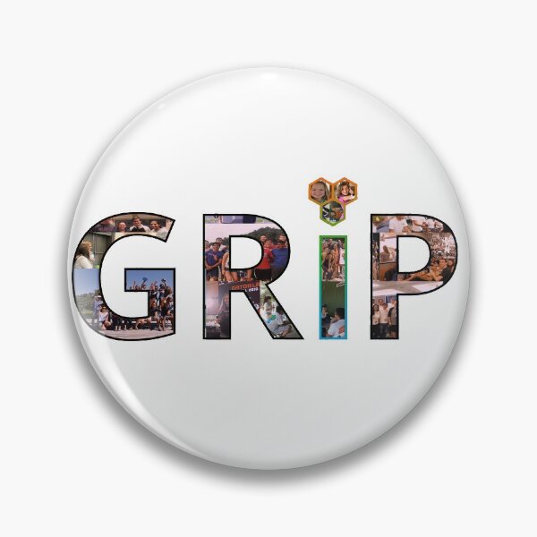 Item preview, GRiP Collage Logo with colorful i  designed and sold by gripperz.