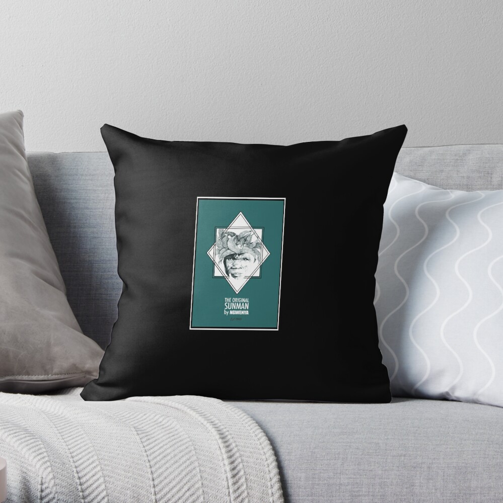 Item preview, Throw Pillow designed and sold by Maboneng.