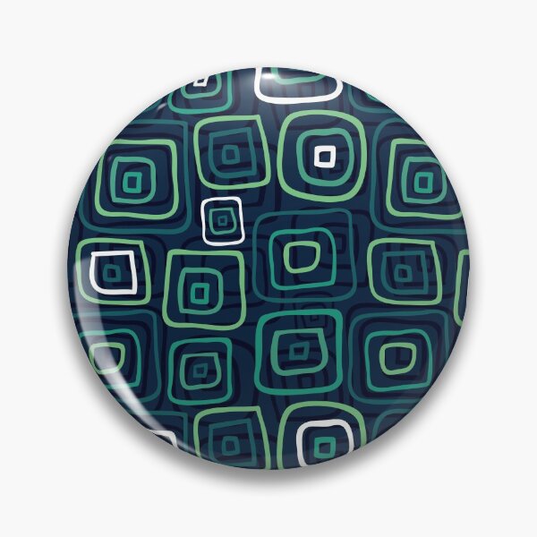 Item preview, Teal Tile Swirls designed and sold by Pink Pineapple Works.