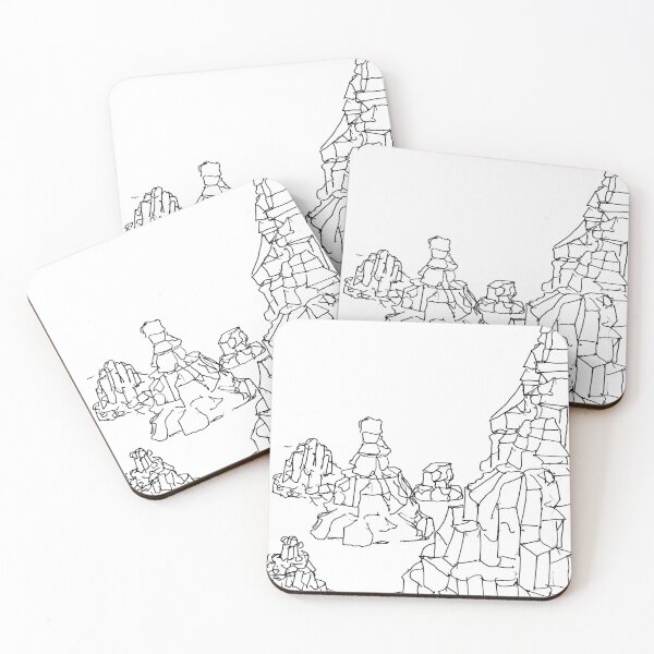 Item preview, Rock Islands in Rock Canyon, TeresaTown at Redbubble 2020 designed and sold by Mark Stansberry.
