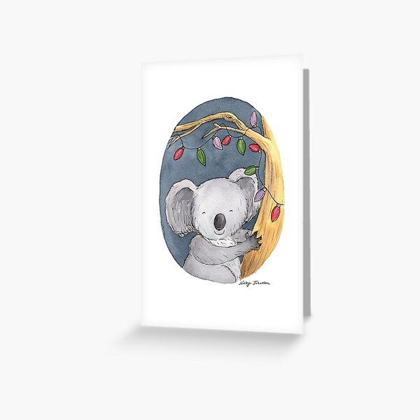 Item preview, Christmas Koala designed and sold by Nicky Johnston.