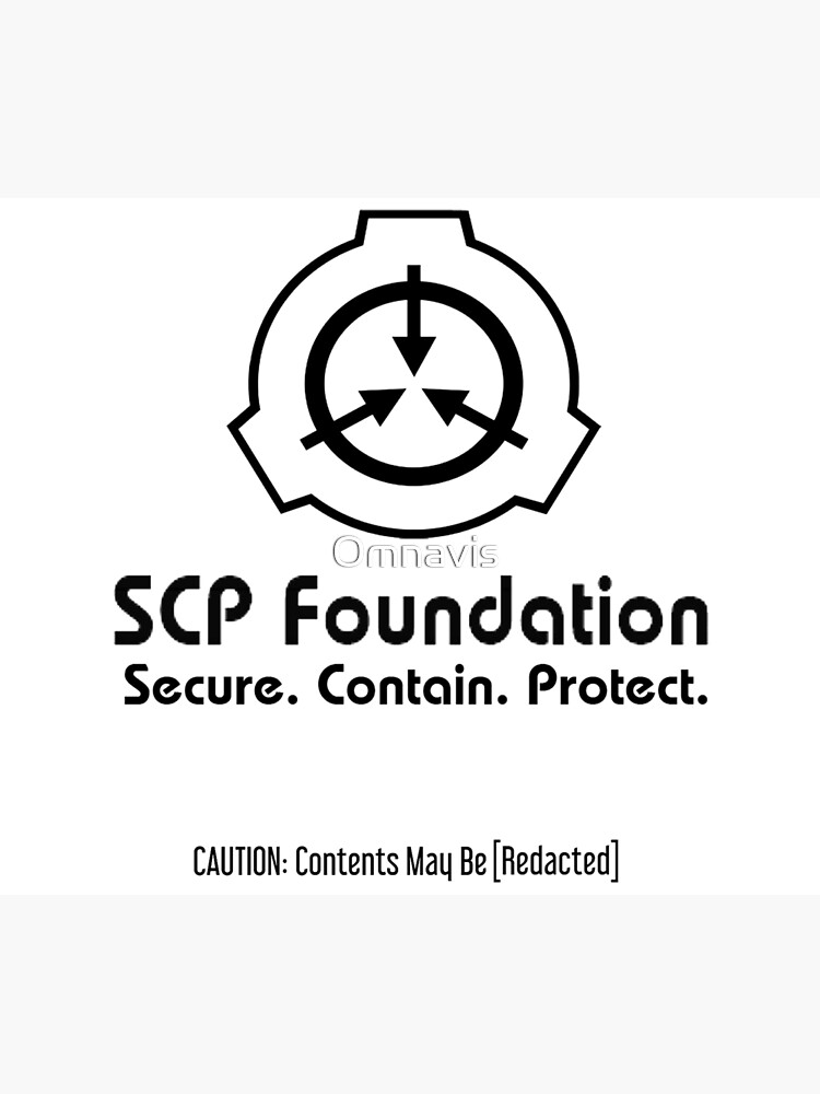 Disover SCP Foundation: Contents May Be [Redacted] Premium Matte Vertical Poster