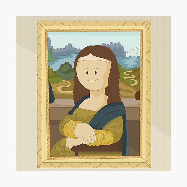Item preview, Gioconda by Leonardo Da Vinci designed and sold by alapapaju.