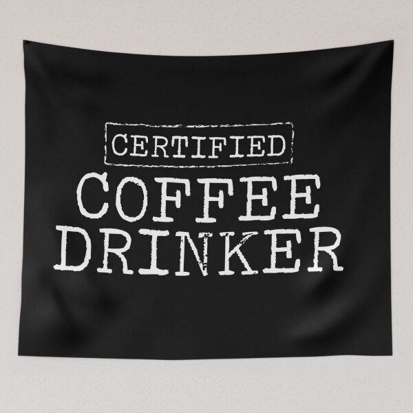 Item preview, Certified Coffee Drinker designed and sold by teesaurus.