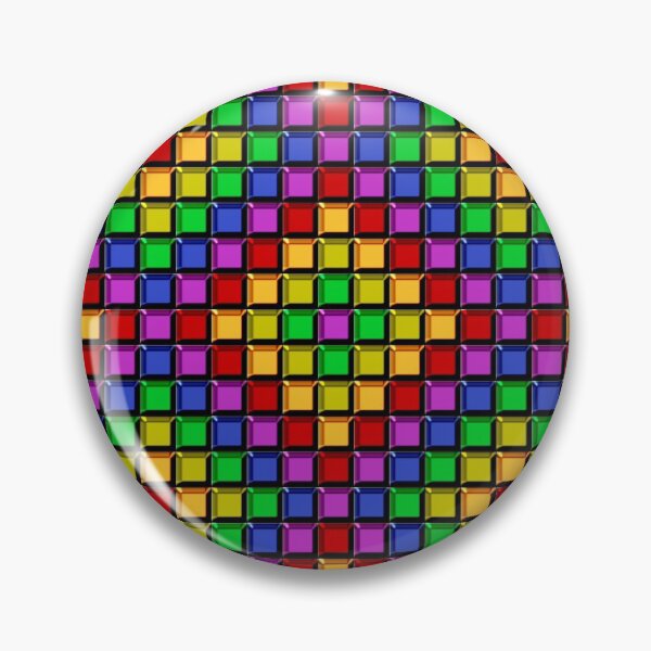 Item preview, Rainbow Tile Mosaic designed and sold by Pink Pineapple Works.