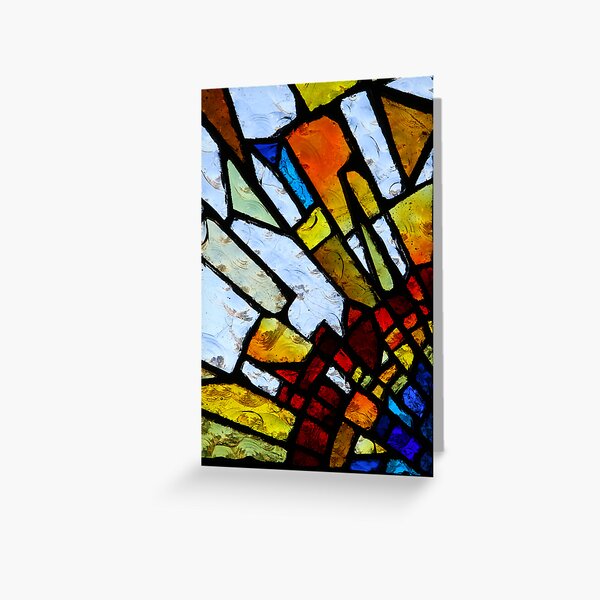 Stain Glass 2 Greeting Card