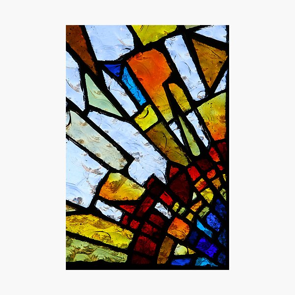 Stain Glass 2 Photographic Print