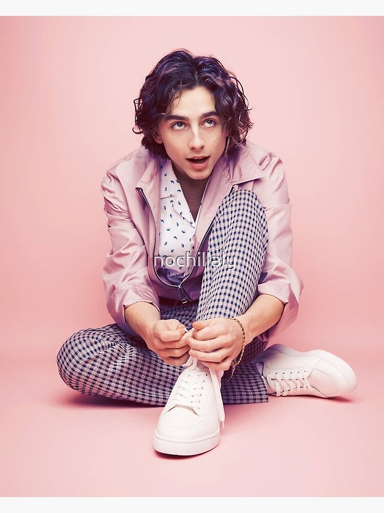 timothee chalamet pink pants