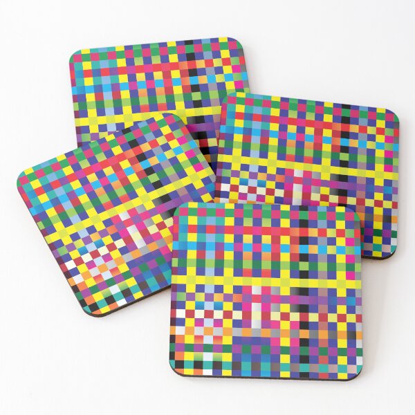 Item preview, colorful pixels designed and sold by zeljkica.