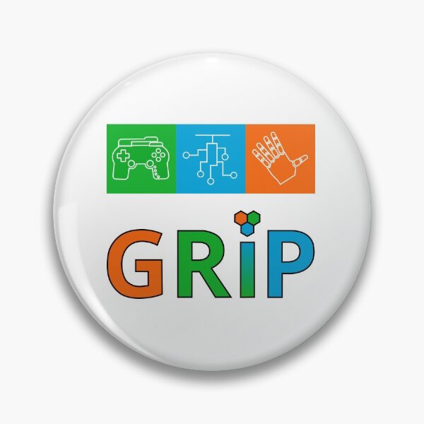 Item preview, GRiP Logo with Square Divisions designed and sold by gripperz.