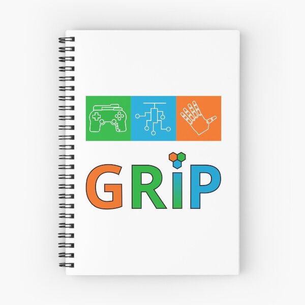 Item preview, GRiP Logo with Square Divisions designed and sold by gripperz.