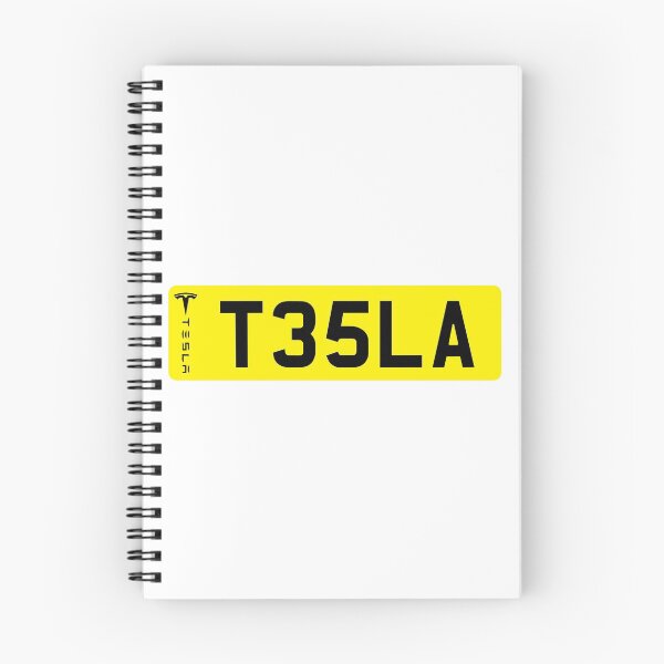 Item preview, tesla number plate designed and sold by chunknozza.