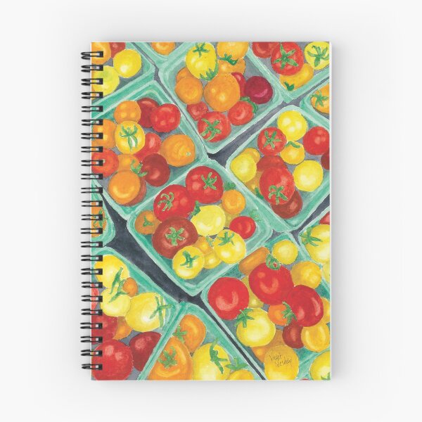 Aperçu de l'œuvre Temps de tomate - aquarelle réaliste créée et vendue par VioletNesdoly.