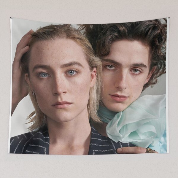 Item preview, Timothee Chalamet and Saoirse Ronan designed and sold by nochillaly.