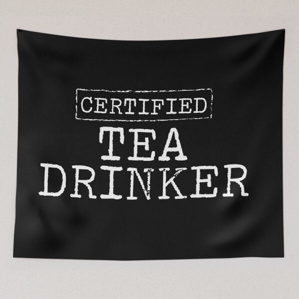 Item preview, Certified Tea Drinker designed and sold by teesaurus.