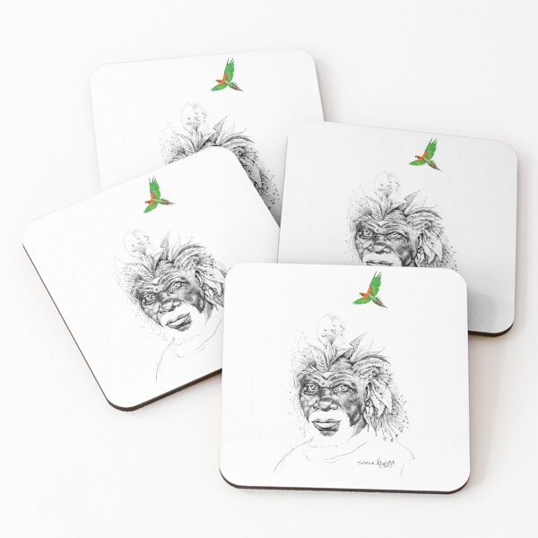 Sunkissed Sunman Coasters (Set of 4)
