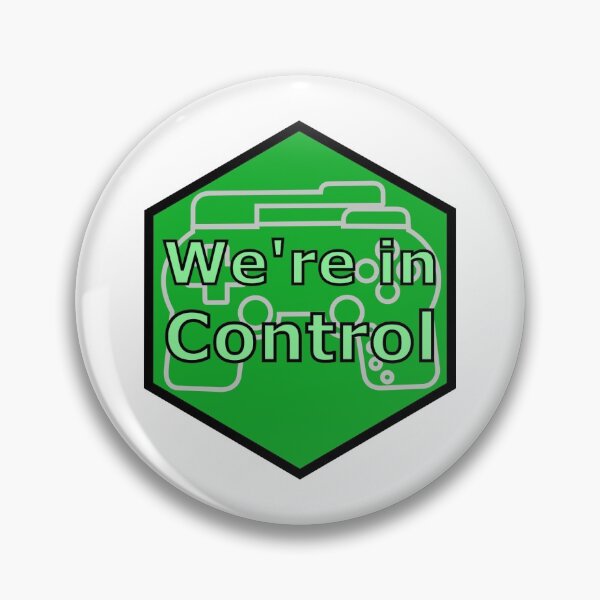 Item preview, We're in Control: Adaptive Gaming GRiP Logo designed and sold by gripperz.