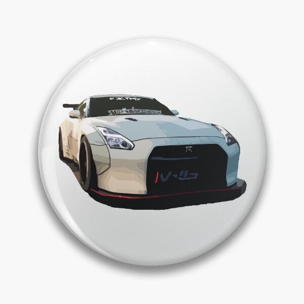 Aperçu de l'œuvre Nissan GT-R R35 Skyline - avant créée et vendue par chunknozza.