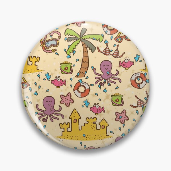 Item preview, Beach Sandcastles designed and sold by Pink Pineapple Works.