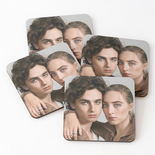 Item preview, Timothee Chalamet and Saoirse Ronan designed and sold by nochillaly.