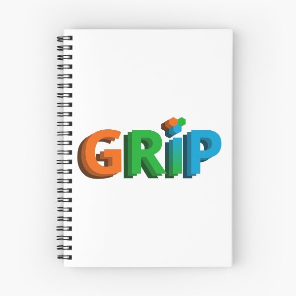 Item preview, GRiP Logo Pop Out Gradient  designed and sold by gripperz.
