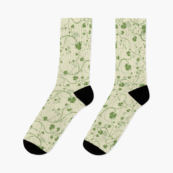 Item preview, Soft Shamrocks designed and sold by Pink Pineapple Works.
