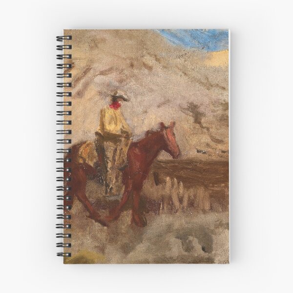 Item preview, Sketch of a Cowboy at Work by Thomas Eakins (1887) designed and sold by allhistory.