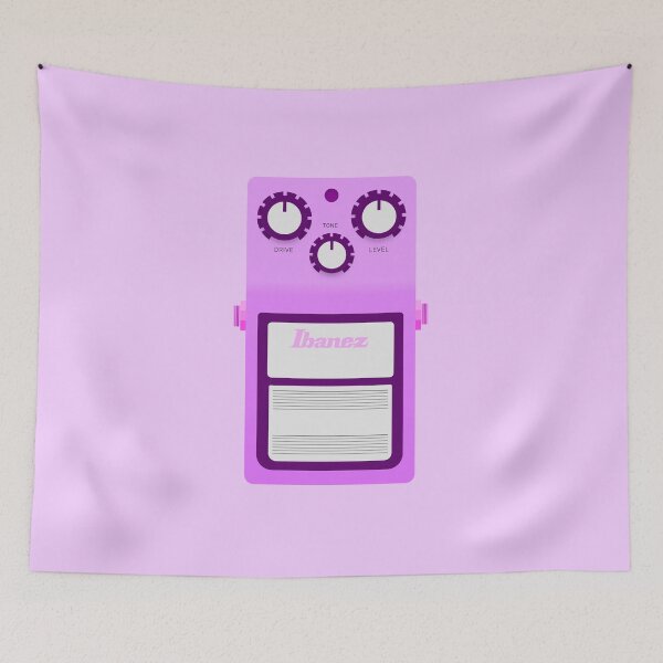 Item preview, Pink Tube Screamer Guitar Stompbox Pedal designed and sold by -nostrobe.