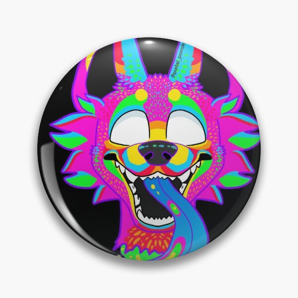 Item preview, Furry neon blacklight blanket designed and sold by Pastel-Pomsky.