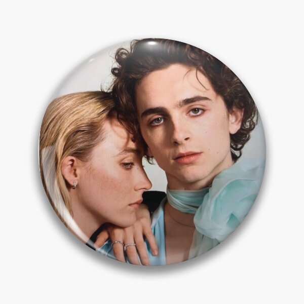 Item preview, Timothee Chalamet and Saoirse Ronan designed and sold by nochillaly.